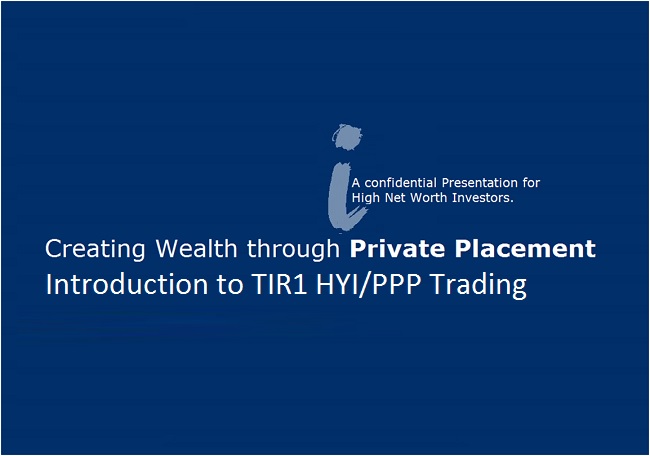 Introduction to TIR1 HYI PPP Trading